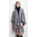 wholesale cashmere knitted poncho with low price